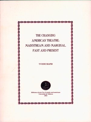 cover image of The Changing American Theatre